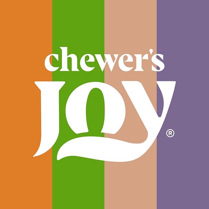 Chewer's Joy Wet Dog Food Variety Pack – 4 Flavors: Beef & Chicken, Chicken & Salmon, Chicken & Rice or Beef & Vegetables – Natural Pâté – High Protein – Complete Nutrition (14oz) – Pack of 4