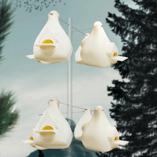 Wild Bird Lover's Deluxe Purple Martin Gourds, Pack of 8