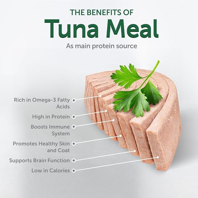 Nature's Protection Superior Care Wet Cat Food - Tuna Fish Cat Food Toppers for Sterilised Adult Cats, Natural, High Protein, 2.46 oz. Pouches (24-Pack)