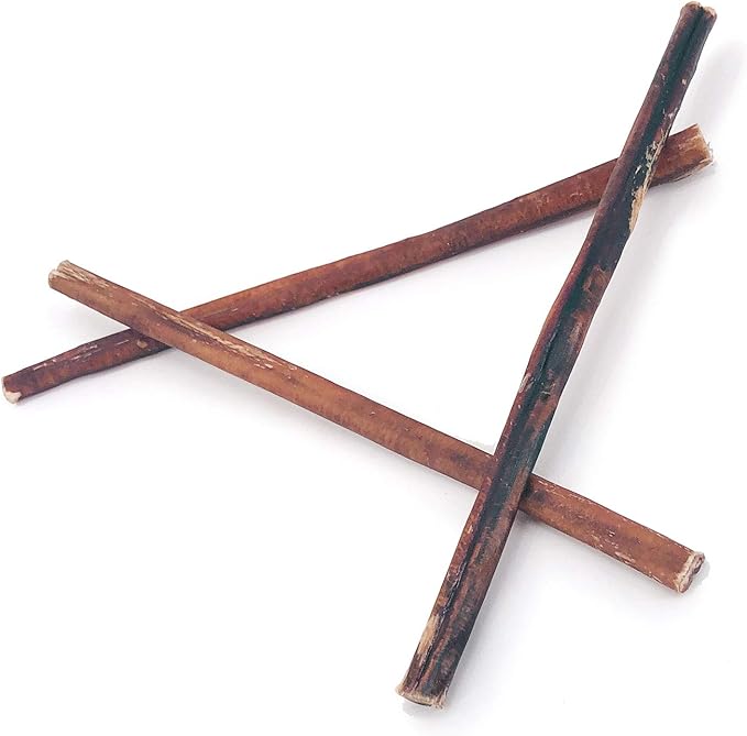 ValueBull Bully Sticks for Dogs, Medium 12 Inch, 100 Count - All Natural, Grass Fed, Single Ingredient, Long Lasting Dog Treats