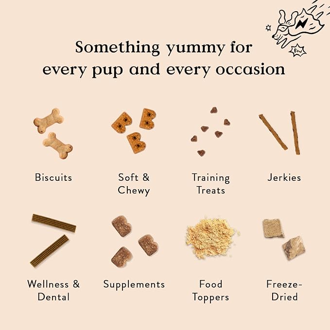 Bocce's Bakery Jerky Stick Dog Treats, Wheat-Free, Made with Limited-Ingredients, Baked in The USA with No Added Salt or Sugar, All-Naural & High-Protein, Beef & Carrot Recipe, 4 oz