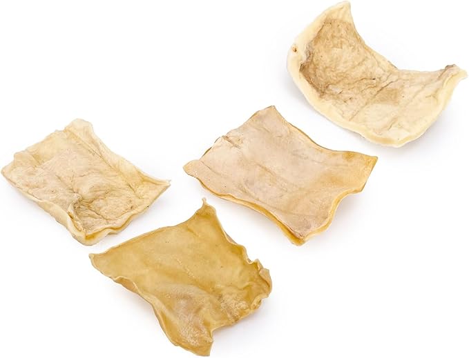 ValueBull USA Rawhide Chips, 1 Pound - Natural & Safe, USA Beef Hide, Long Lasting, Chemical Free, No Artificial Flavors