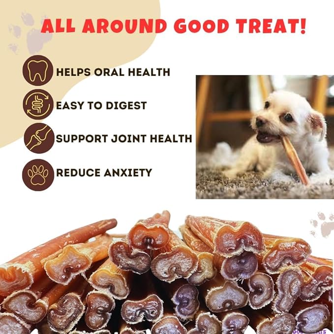 Amazing Dog Treats - 12 Inch Medium Size Bully Sticks (25 Count) - Bulk Bully Sticks for Dogs - No Hide Bully Stick Dog Bones