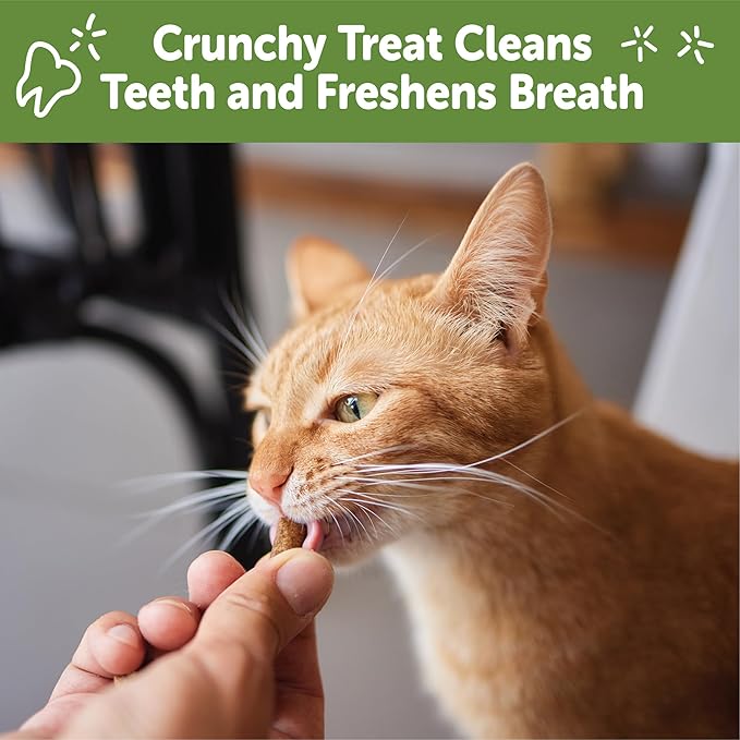 WHIMZEES Wellness Cat Dental Treats, Natural Chews, Chicken and Salmon Flavor, (4.5 Ounce Bag)