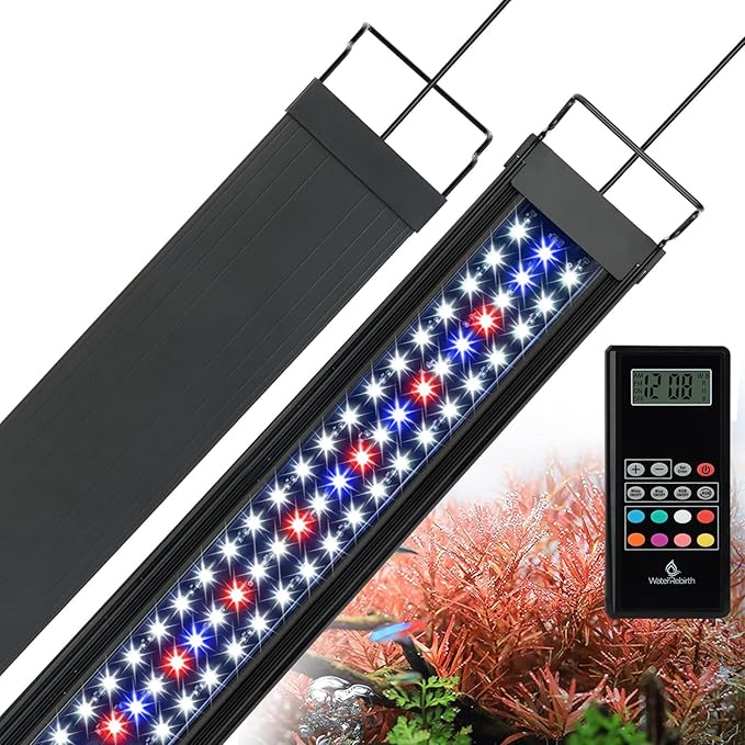 WaterRebirth Aquarium LED Light Fish Tank Light (48-54”)