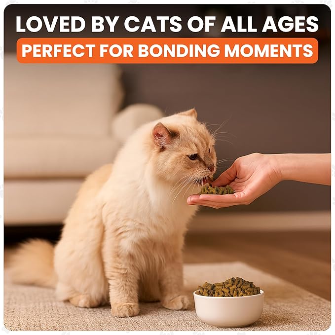 Scoochie Pet Cat by Scoochie – Tuna Flavored Cat Treats, Crunchy Outside & Creamy Inside, 3 | 8.8 oz Tubs