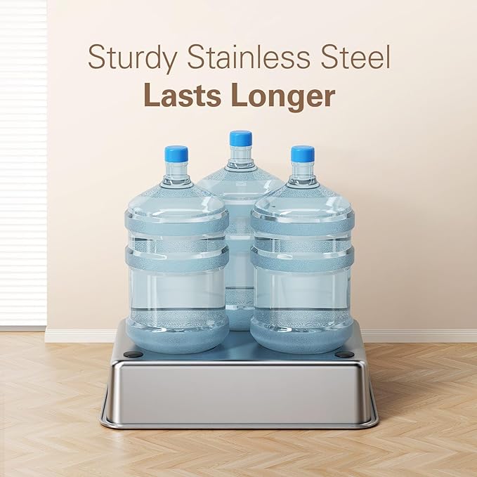 Zarler Stainless Steel Litter Box for Kittens, Small Cat Litter Boxes 17" L x 13" W x 11.8" H, Metal Kitty Litter Box with High Sides, White (Non-Sticky, Easy to Clean, Anti-Urine Leakage)