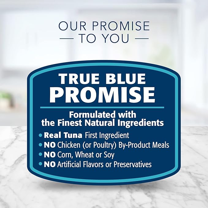 Blue Buffalo Tastefuls Flaked Wet Cat Food, Made with Natural Ingredients, Tuna Entrée in Gravy, 5.5-oz Cans (24 Count)