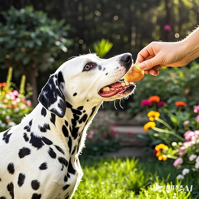 Jungle Calling Dog Treats, Skinless Chicken Wrapped Apple Treats, Gluten and Grain Free, Chewy Dog Bites for Balanced Nutrition, 10.6oz