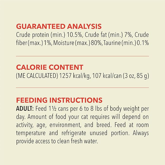ACANA Premium Pate Wet Cat Food in Bone Broth Beef Chicken + Tuna Recipe 3oz Cans (24 count)