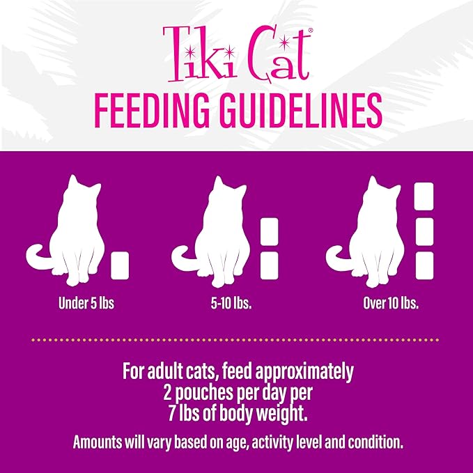 Tiki Cat Luau Velvet Mousse, Salmon in Broth, Complete Nutrition for Balanced Diet, Wet Cat Food For All Life Stages, 2.8 oz. Pouch (Pack of 12)
