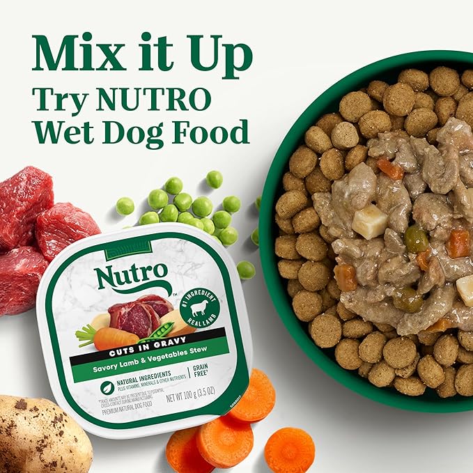 Nutro Natural Choice Adult Large Breed Dog Food Dry, Chicken & Brown Rice Recipe, 30 lb. Bag