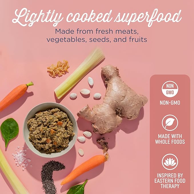 Side by Side Chicken & Lamb Stew, Warming Dog Food for All Breeds, Made of Whole Foods, Every Ingredient Has a Purpose, No Artificial Additives, Fillers, or Gums, Ready to Serve, 12.5 oz, 3 Pack