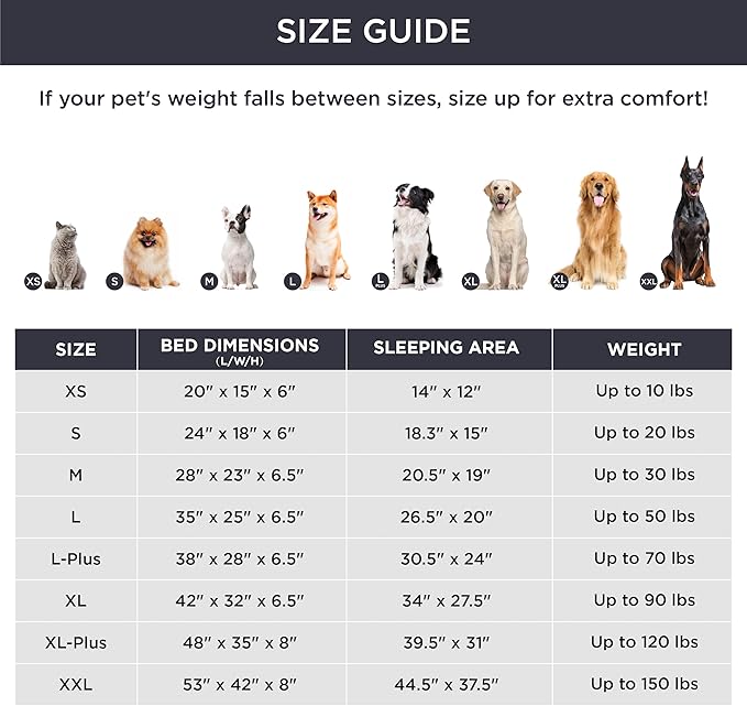 Bedsure Orthopedic Dog Beds for Small Dogs - Washable Small Dog Cat Bed Waterproof, Comfort Pet Couch Sofa with Washable Removable Cover, Pets Bed with Nonskid Bottom, Plaid-Brown, 24"