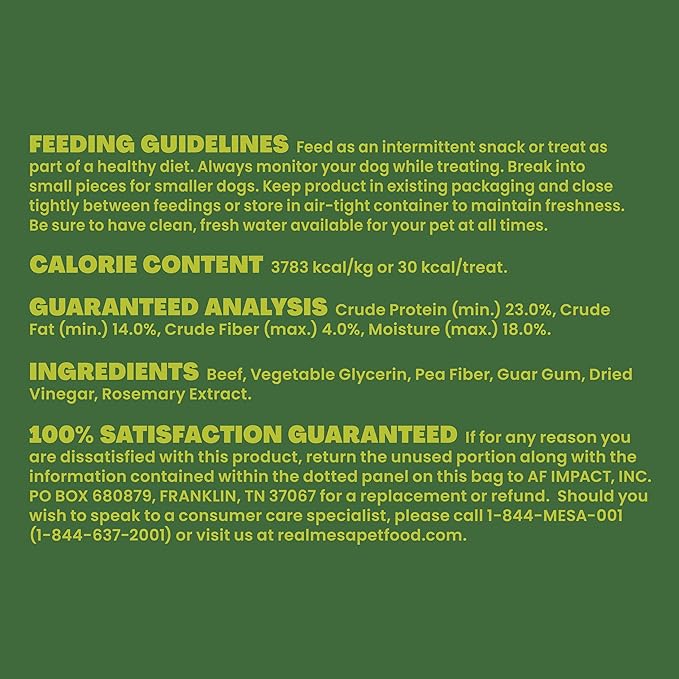 Beef Kabob Jerky Treats for Dogs - All-Natural, High-Protein Dog Snacks - Premium Beef Dog Treats for Training & Rewarding - Healthy, Delicious Kabobs (4.5oz)