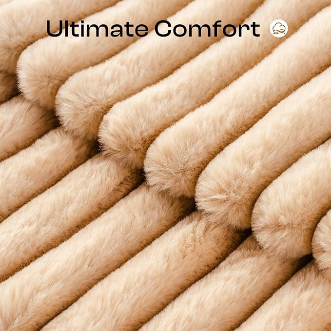 MEWOOFUN Cat Beds for Indoor Cats, Fluffy Cat Couch with Removable Washable Cover, Supportive Small Dog Beds for Puppy & Kitten up to 15 lbs (Camel, 24x19x12)