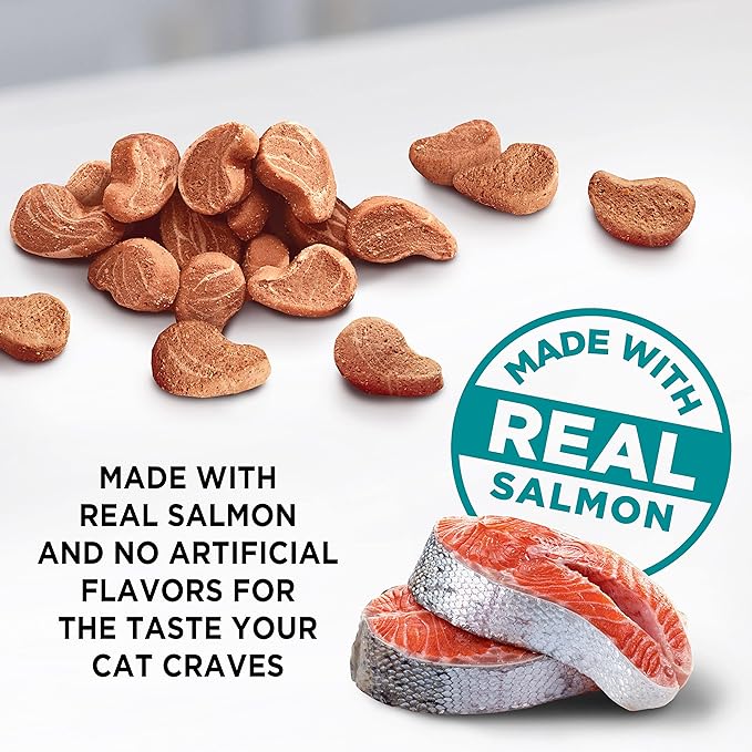 Meow Mix Irresistibles Soft Cat Treats, Salmon, 12 Ounce (Pack of 5)