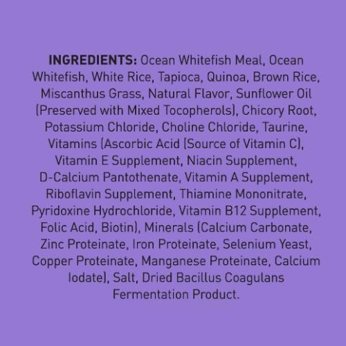 Veterinarian Formulated Solutions Low Fat Content Lean Whitefish, Highly Digestible, Dry Dog Food 4.4lbs