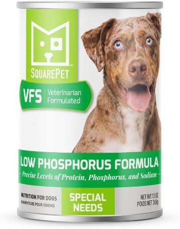 VFS® Low Phosphorus Dog Food, Special Needs Formula, 13oz Cans, Case of 12, Low Protein, Low Sodium, Vet-Formulated