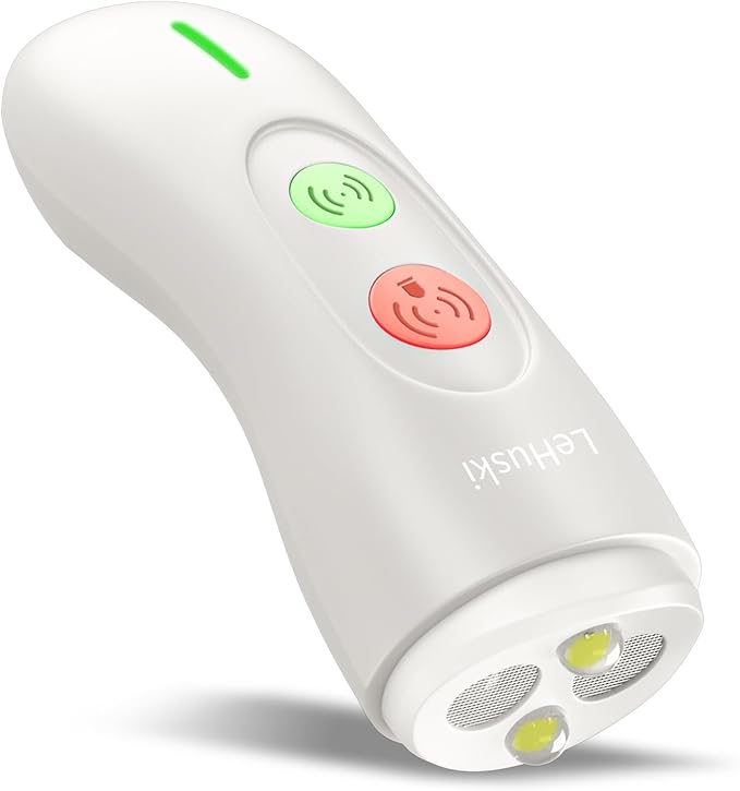 Anti Barking Device Rechargeable Ultrasonic Dog Bark Deterrent Stops Bad Behavior Up to 50 Ft Effective Control Range Safe Humane for Indoor Outdoor Use White