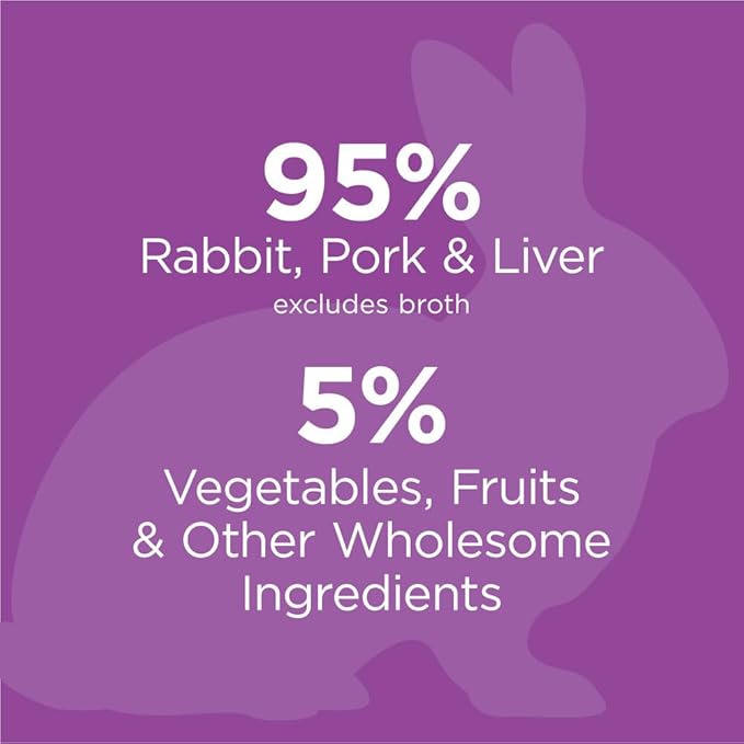 Instinct Original Wet Dog Food, Grain Free Recipe - Real Rabbit, 13.2 oz. Cans (Pack of 6)