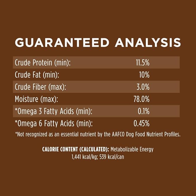 Instinct Original Wet Dog Food, Grain Free Recipe - Real Beef, 13.2 oz. Cans (Pack of 6)