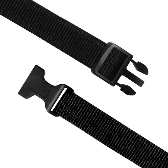 PetJoy Dog Collars Strap, Replacement Collar for Shock Reflective Collar, Adjustable Classic Dog Collar Strap for All Varieties Small Medium Large Dogs (Black & Blue)