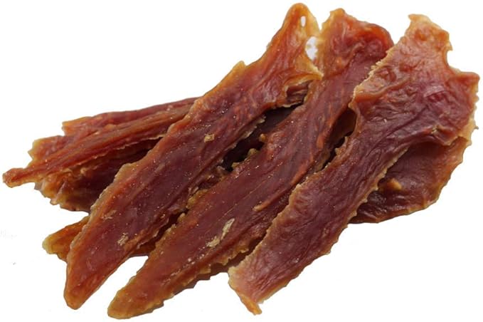 Amazon Brand - Solimo Duck Jerky Dog Treats,2 pounds (Pack of 2)