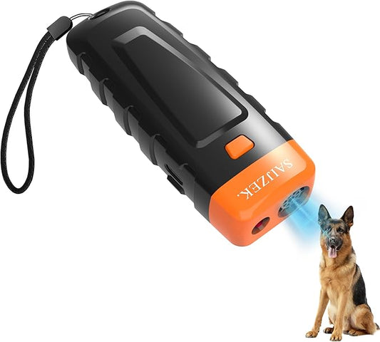 Ultrasonic Dog Trainer, Sonic Bark Deterrent, Barks No More Training Device, Stop and Correct Bad Behaviors| Anti Barking Silencer | for Small and Medium Sized Dogs (G1-Black)