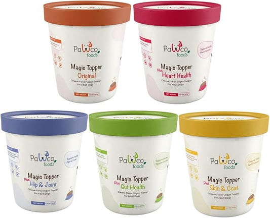 PawCo Magic Topper Variety Pack - Dog Food Topper for Picky Eaters, Grain-Free Meal Enhancer, Supports Immune & Digestive Health, 800g