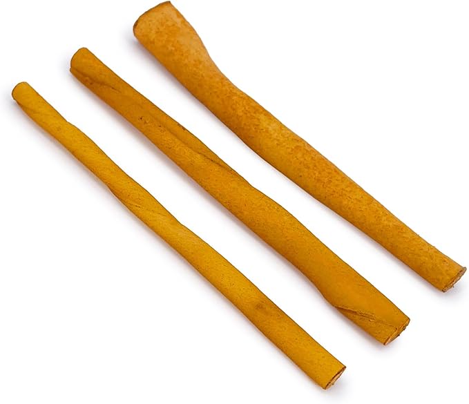 ValueBull USA - Rawhide Twists for Small Dogs, 5 Inch, Smoked, Varied Thicknesses, 1000 Count Bulk Pack - Natural & Safe, USA Beef Hide, Long Lasting, Chemical Free, No Artificial Flavors