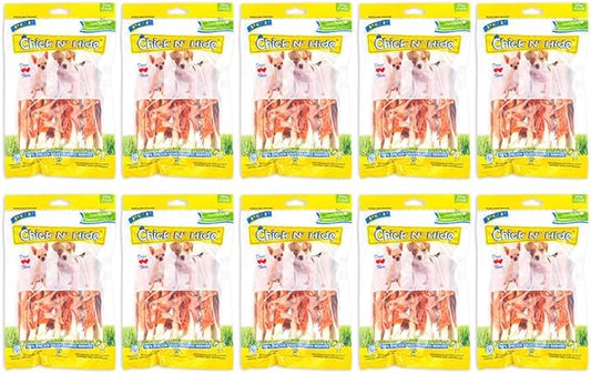 Pet Center Chick n Hide Dog Treats, 10-Pack