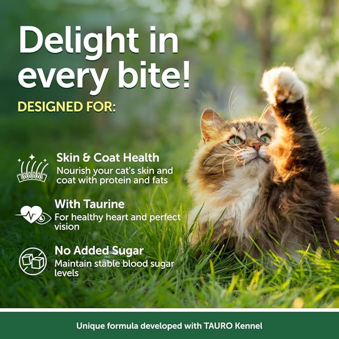 Nature's Protection Superior Care Wet Cat Food - Tuna Fish & Shrimp Cat Food Toppers for Adult Cats, Natural, High Protein, 2.46 oz. Pouches (24-Pack)