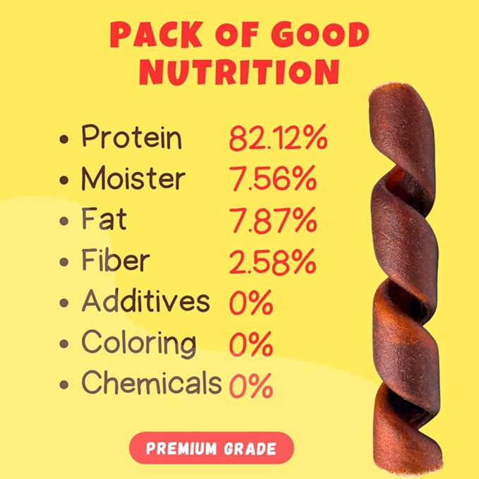 Woofley's 6 Inch Collagen Springs - 50 Count - Collagen Chews for Dogs - Bully Stick Spiral Rawhide Alternative Dog Chews No Hide Bones for Medium & Large Dogs - Bully Springs
