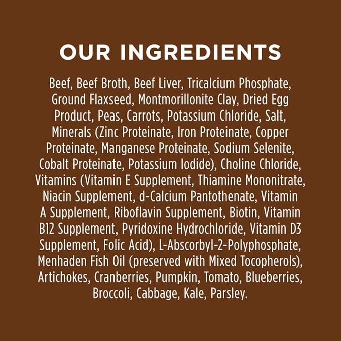 Instinct Original Wet Dog Food, Grain Free Recipe - Real Beef, 13.2 oz. Cans (Pack of 6)