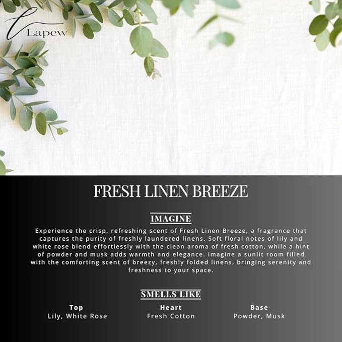 Fresh Linen Breeze Carpet Freshener Powder: Powerful Odor Eliminator for Home, Upholstery Deodorizer, Carpet Deodorizer, Pet Urine, Cat Litter Box - Fresh Linen Breeze Fragrance
