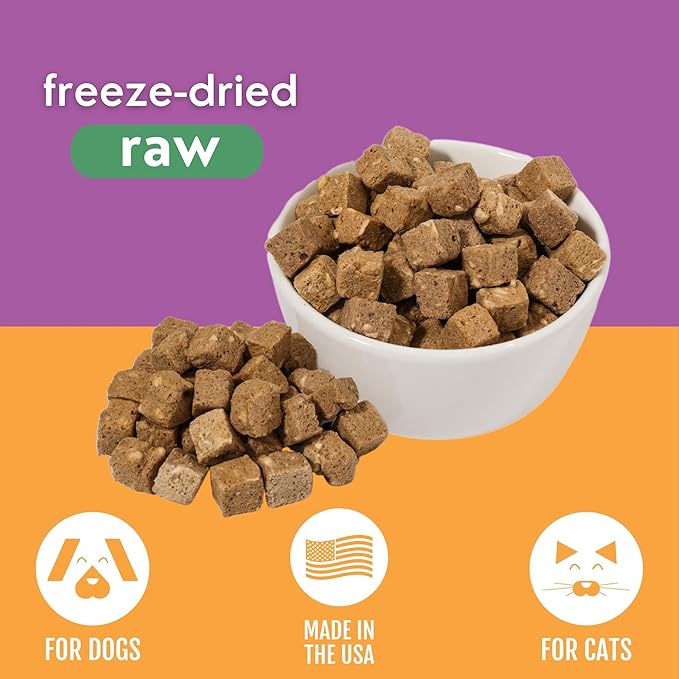 Momentum Carnivore Nutrition Freeze-Dried Pork Training Bites – Two Ingredients-Pork Kidney and Heart, Grain-Free, All-Natural Dog Treats –Made in USA – Perfect for Training & Rewards- 2.5 oz Bag