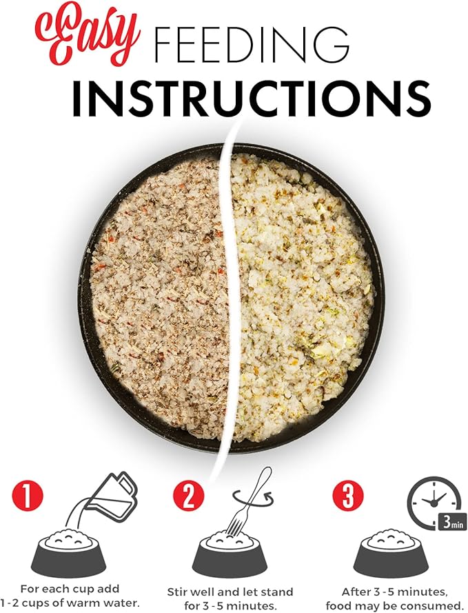 Grandma Lucy's Artisan Pre-Mix Dog Food, Grain Free and Freeze-Dried - 3Lb Bag