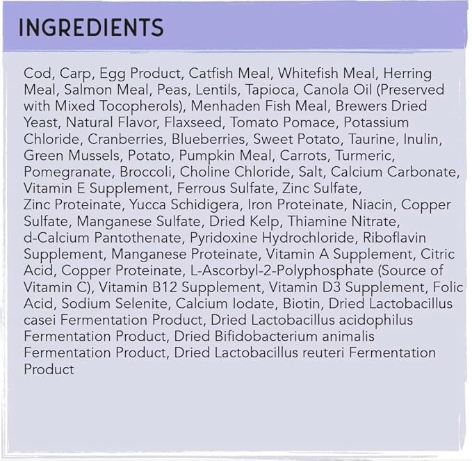 Blackwood Bounty Dry Cat Food, Cod & Carp Recipe for All Life Stages, 10 Pound Bag, High Protein, Grain Free