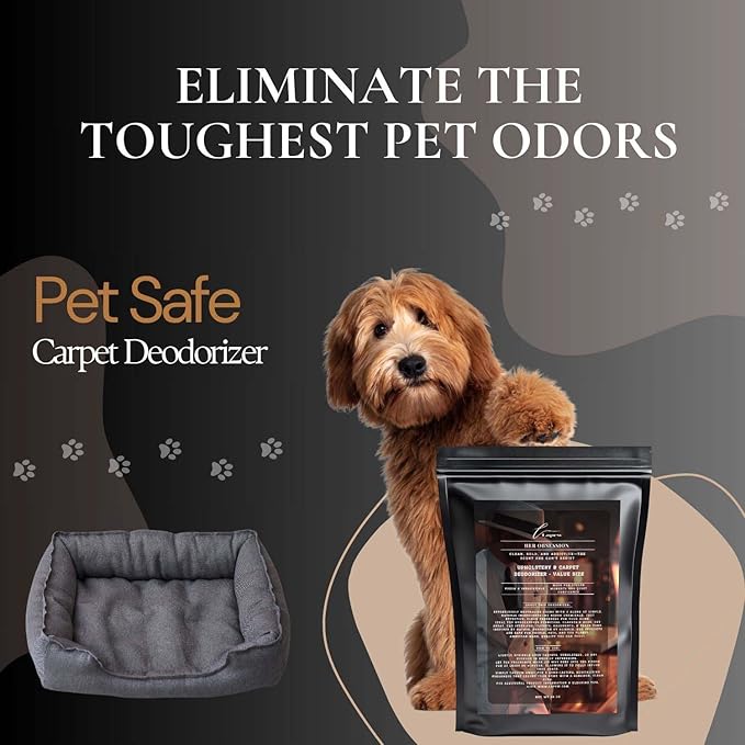 Her Obsession Carpet Freshener Powder Refill 36 oz | Powerful Odor Eliminator for Home | Upholstery Deodorizer | Carpet Deodorizer | Pet Urine | Cat Litter Box