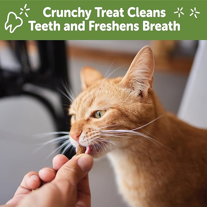 WHIMZEES Wellness Cat Dental Treats, Natural Chews, Chicken and Tuna Flavor, (2 Ounce Bag)