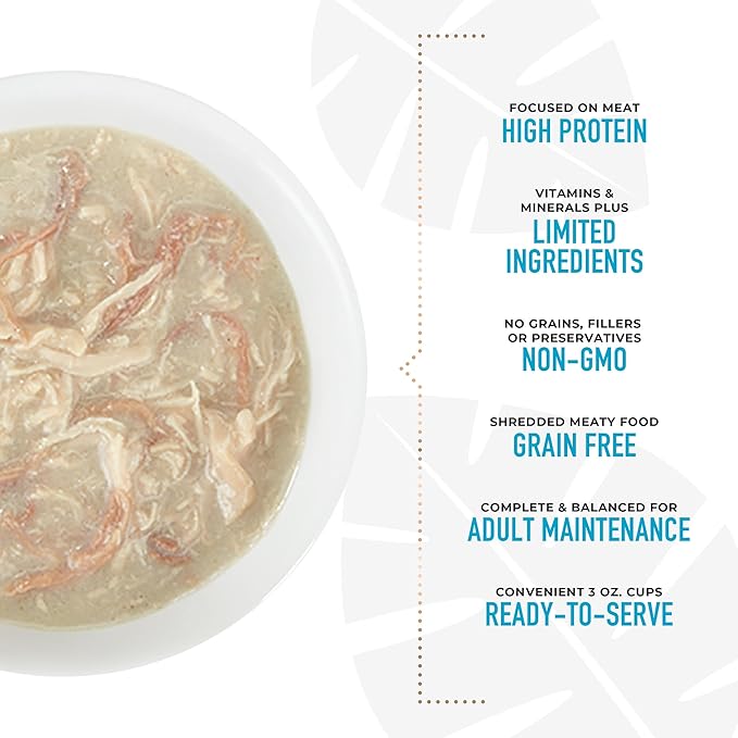 Tiki Dog Meaty Wet Dog Food, Variety Pack, 3 oz. Cup (10 Count)