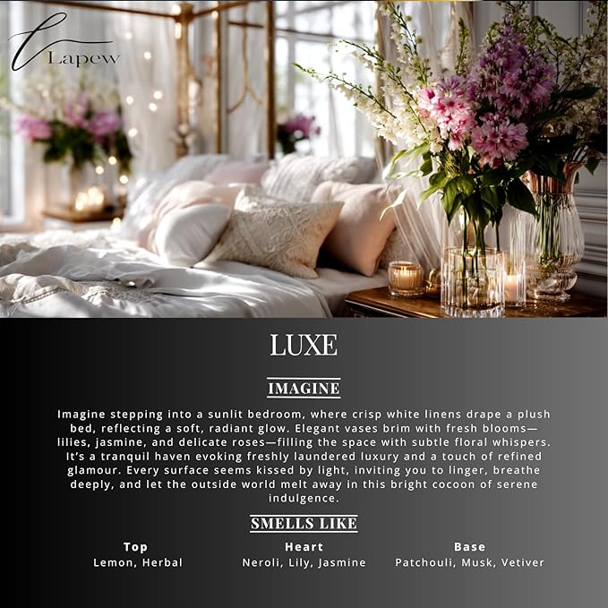 Luxe Carpet Freshener Powder Refill 36 oz | Powerful Odor Eliminator for Home | Upholstery Deodorizer | Carpet Deodorizer | Pet Urine | Cat Litter Box | Diva Fragrance