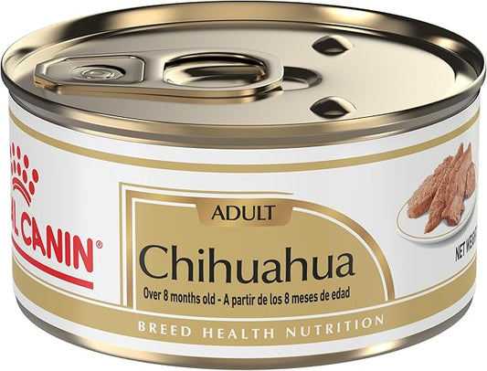 Royal Canin Breed Health Nutrition Chihuahua Adult Loaf in Sauce Wet Dog Food, 3 oz can (24-count)