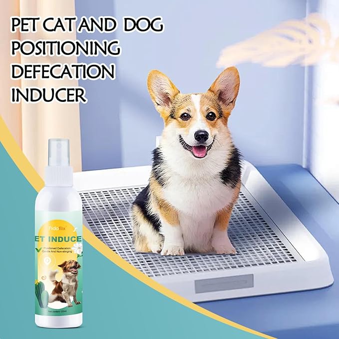 Dog Potty Training Spray, Dog and Cat Pee Attractant,Training Spray for Dogs Cats to Pee in One Spot,Prevent Your Pet from Soiling The Carpet,120ML