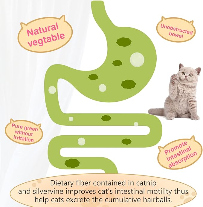 3 Pack Catnip Balls, Catnip Ball for Cats Wall, Edible Kitty Toys for Cats Lick, Safe Healthy Kitten Chew Toys, Teeth Cleaning Dental Cat Toys, Cat Wall Treats (Pink)