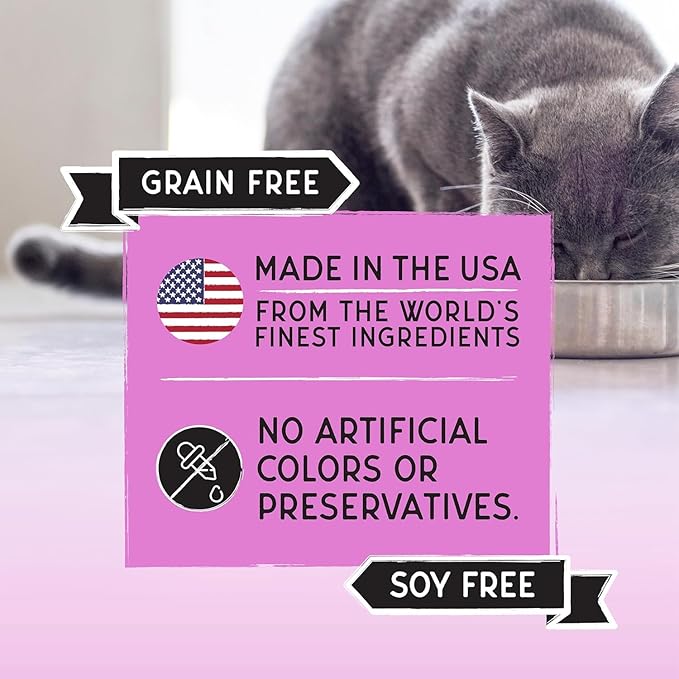 Blackwood Bounty Dry Cat Food, Red Meat Recipe for All Life Stages, 10 Pound Bag, High Protein, Grain Free