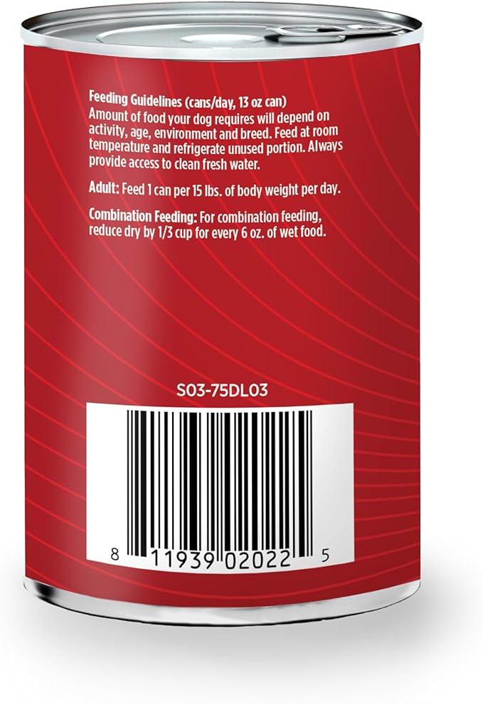 Nulo Grain-Free Lamb & Lentils Recipe Adult Wet Canned Dog Food, 13 Ounce, 12 Cans