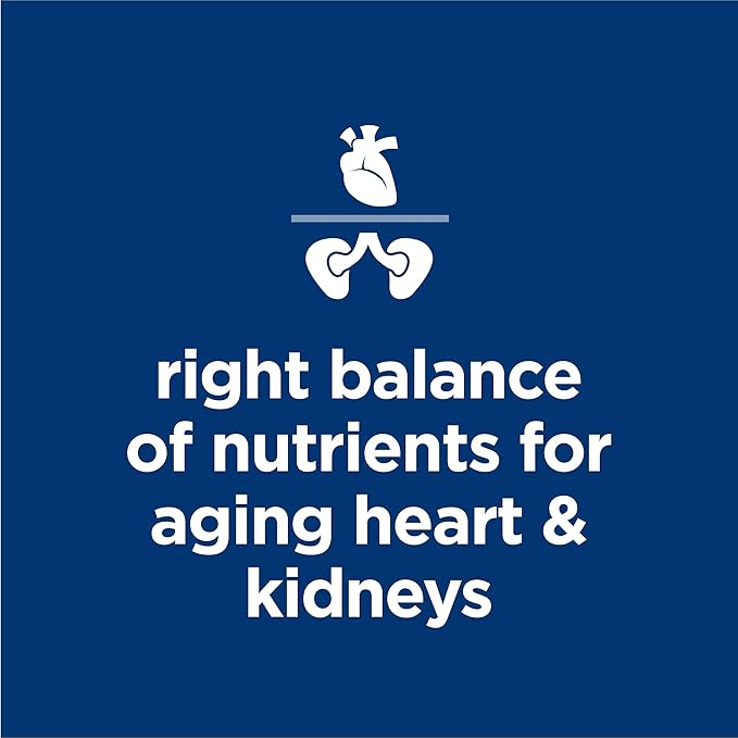 Hill's Science Diet Adult 7+, Senior Adult 7+ Premium Nutrition, Wet Dog Food, Beef & Barley Loaf, 13 oz Can, Case of 12