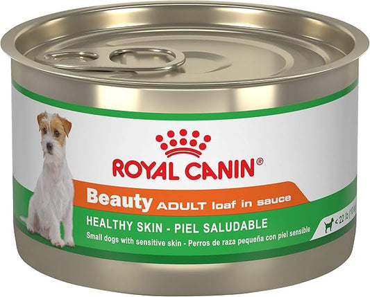 Royal Canin Canine Health Nutrition Adult Beauty Loaf in Sauce Dog Food, 5.2 oz (Pack of 24)